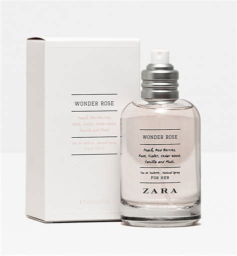 wonder rose perfume by zara.